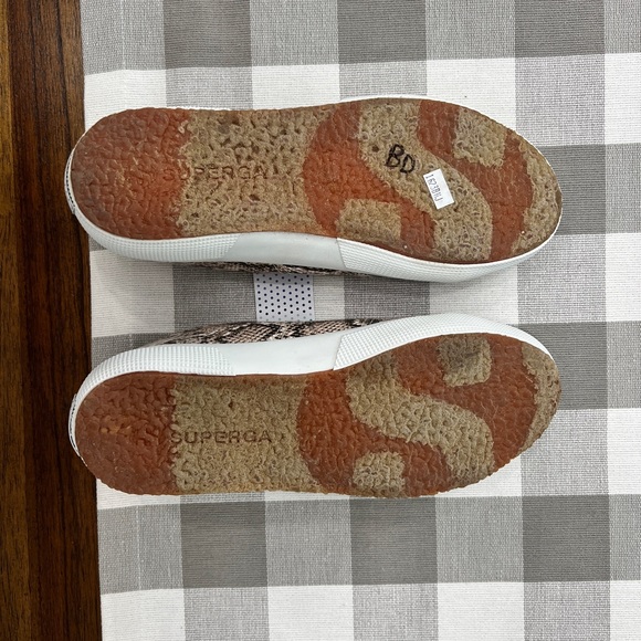 SUPERGA 2750 Snakeskin Sneaker Tennis Shoe NWT - Picture 6 of 7